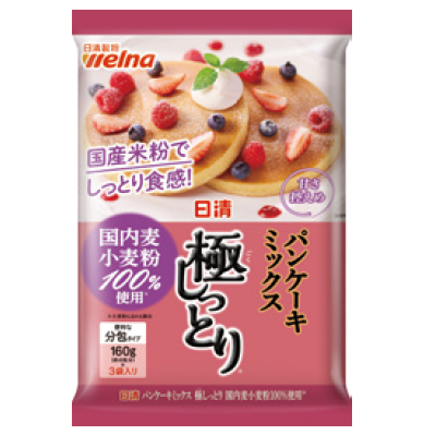 Extra-Moist-Pancake-Mix-GOKUSHITTORI-made-from-100%-Japanese-Wheat-Flour-480g