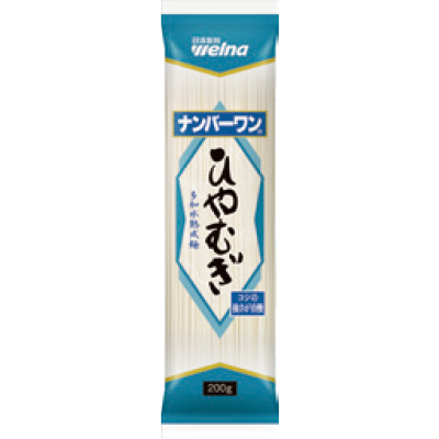 NUMBER-ONE-Hiyamugi-200g-(Thin-wheat-noodle)