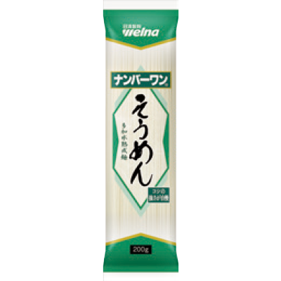 NUMBER-ONE-Somen-200g-(Very-thin-wheat-noodle)