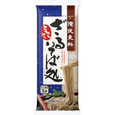 TAKIZAWA-SARASHINA-Zaru-Soba-Dokoro-320g-(Buckwheat-noodle)