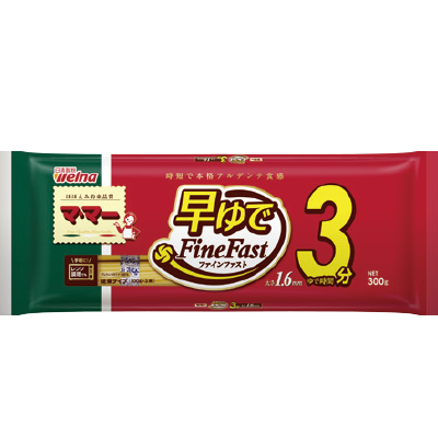 Quick-boil-3-minutes-Spaghetti-FINE-FAST-banded-1.6mm-300g