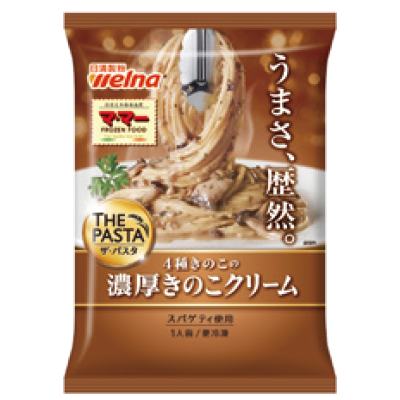 THE-PASTA-Spaghetti-with-Rich-Mushroom-Cream-sauce