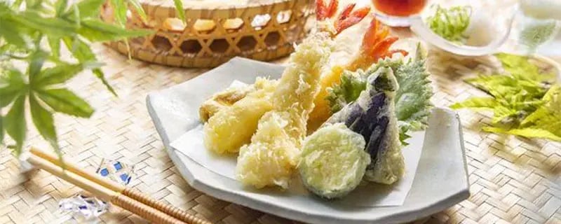 japanese tempura ebi fried
