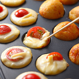 ミニトマト＆チーズのイタリアンたこ焼