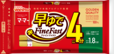 マ･マー 早ゆでスパゲティ FineFast 1.8mm チャック付結束タイプ