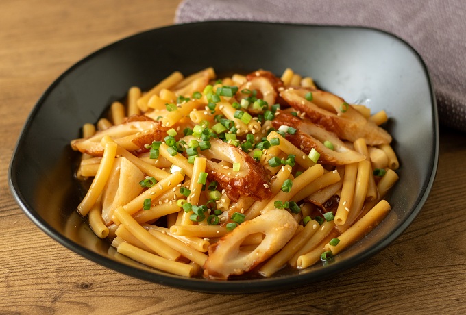 レンジで簡単！トッポギ風マカロニ