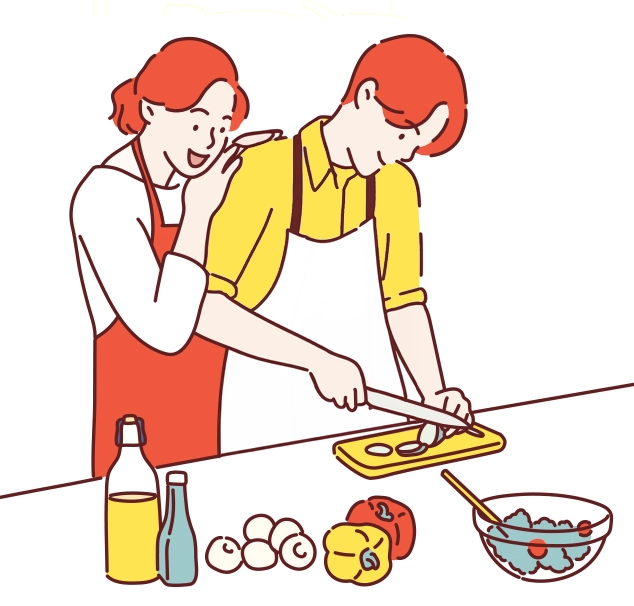 休日のおしゃれなおうち時間のイメージ