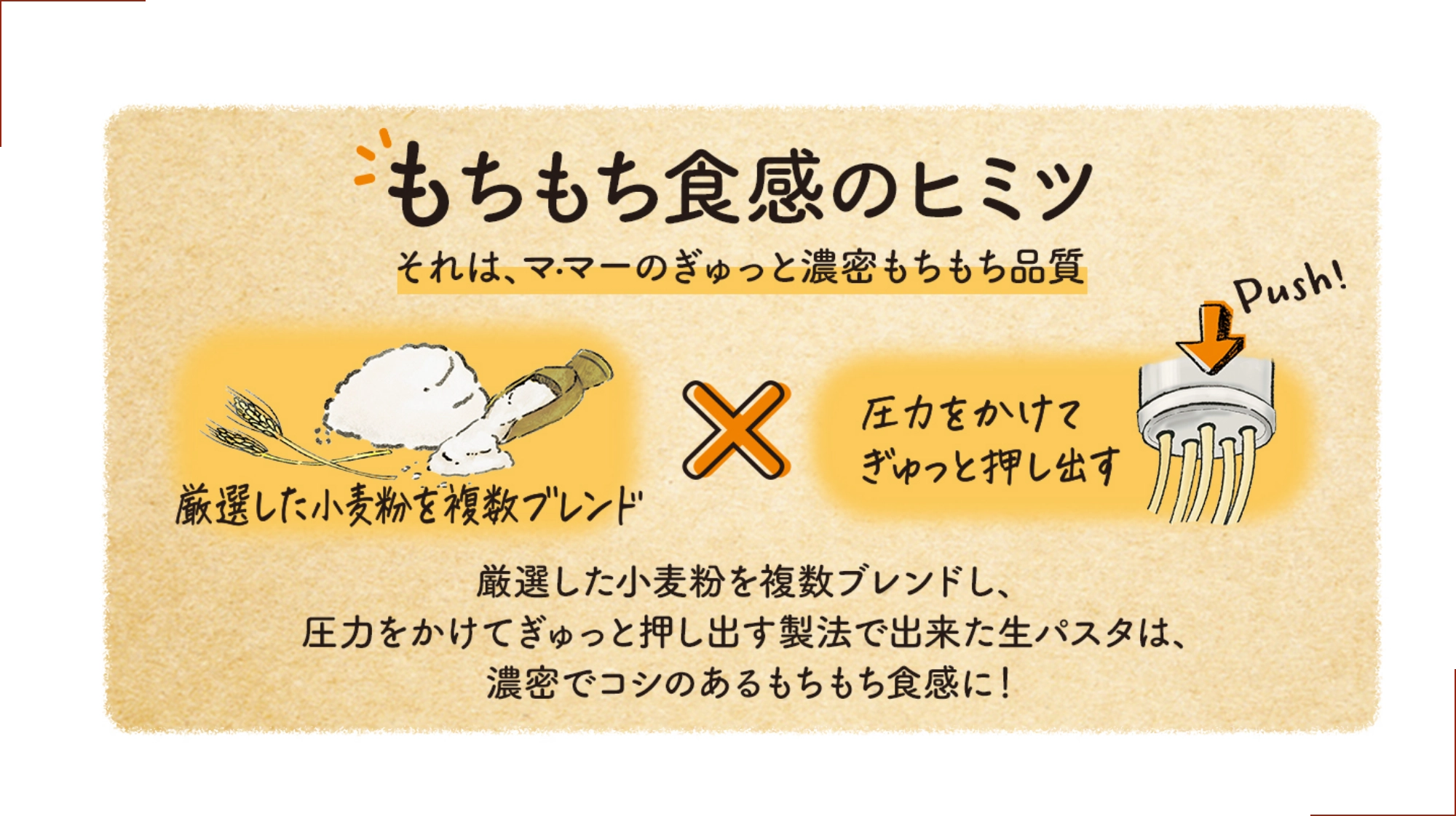 もちもち食感のヒミツ