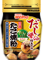 日清 だし醤油仕立てのたこ焼粉 400g