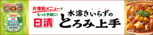 日清 水溶きいらずのとろみ上手