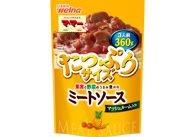 マ･マー 果実と野菜のうまみ豊かなミートソース マッシュルーム入り