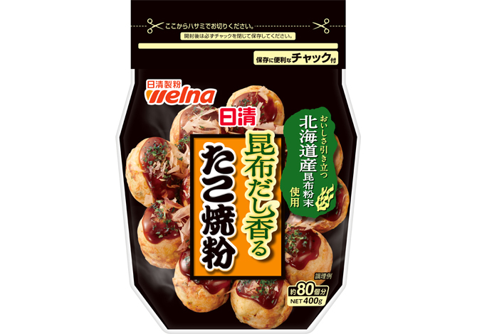 お見舞い 日清製粉ウェルナ 日清 大阪うまい屋監修たこ焼粉 400g ×3個