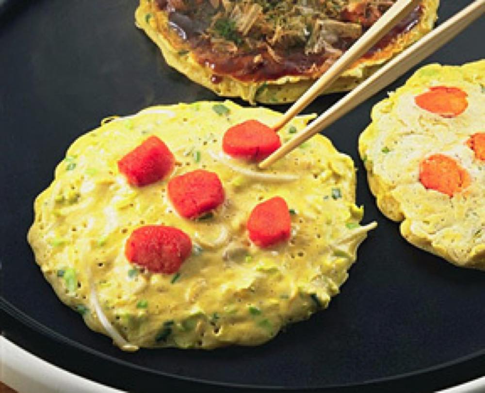 明太子お好み焼き