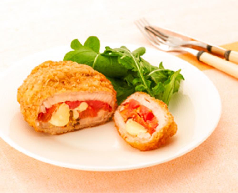 トマトとチーズの豚肉ロール