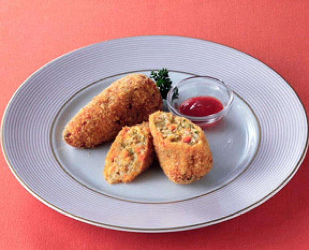 にんじんのポテトコロッケ