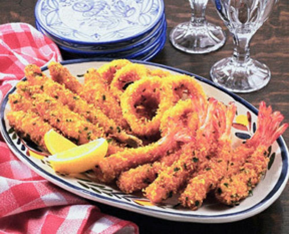 魚介のハーブフライ