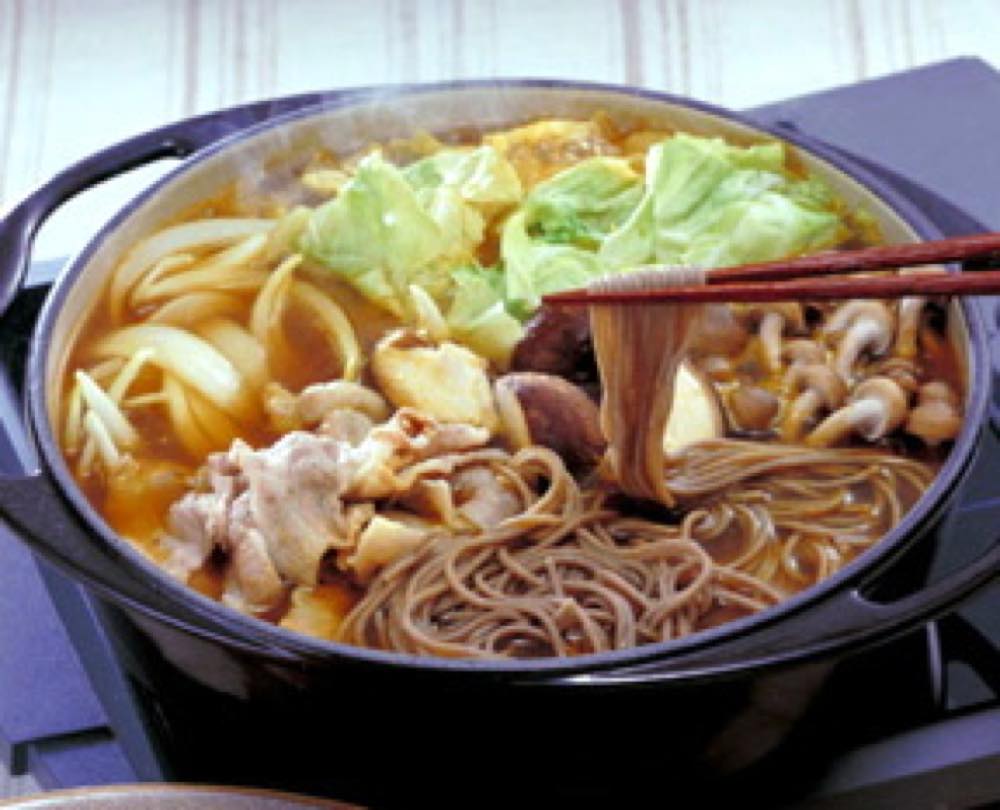 カレーすき鍋そば
