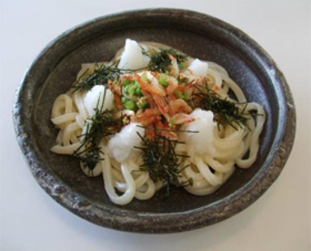 今年も元気！年明けうどん～干しえびおろしうどん～