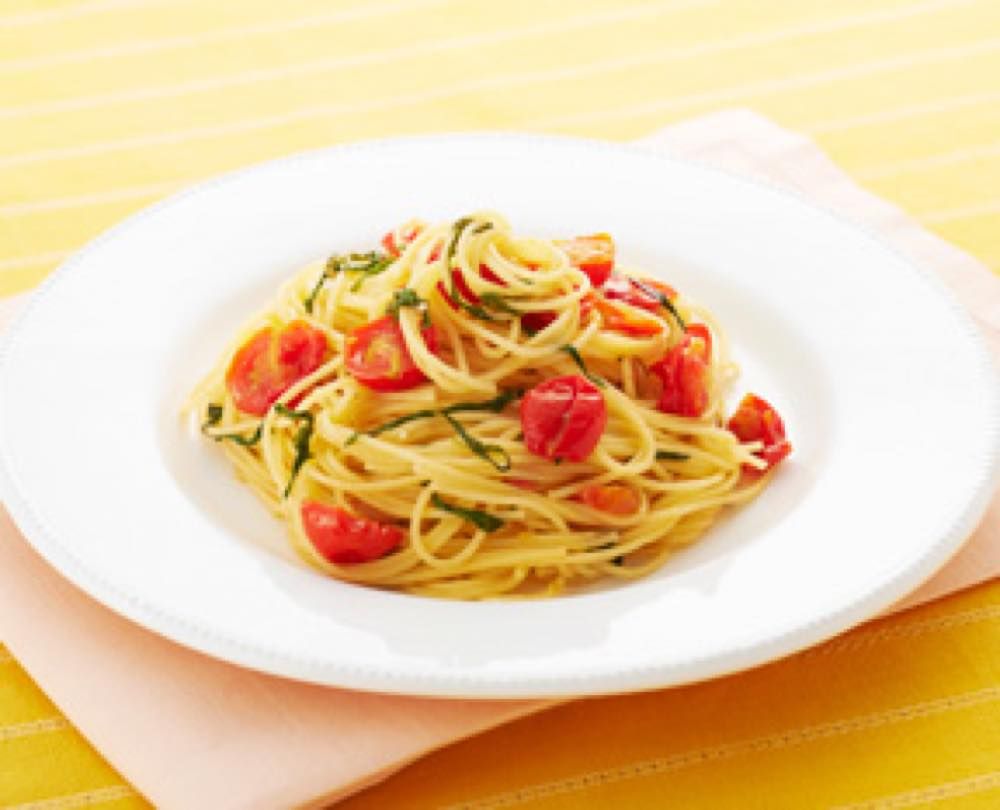 トマトと青じそのフェデリーニ トマトと青じそのフェデリーニ