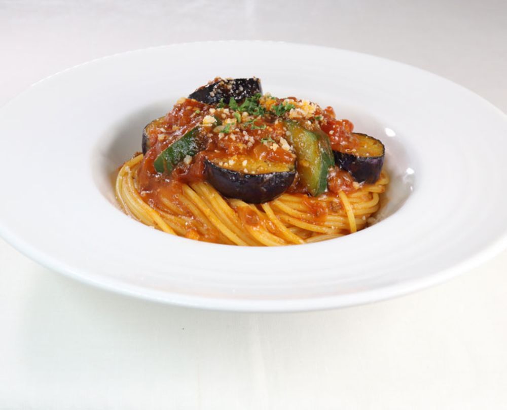 なすとズッキーニのミートソーススパゲティ レシピ 日清製粉ウェルナ なすとズッキーニのミートソーススパゲティ レシピ 日清製粉ウェルナ