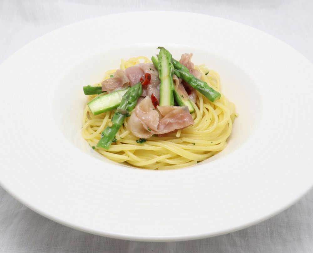 アスパラガスと生ハムのスパゲティ レシピ 日清製粉ウェルナ アスパラガスと生ハムのスパゲティ レシピ 日清製粉ウェルナ