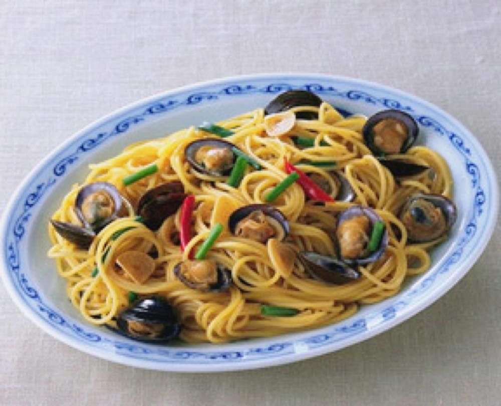 台湾風しじみのパスタ レシピ 日清製粉ウェルナ 台湾風しじみのパスタ レシピ 日清製粉ウェルナ