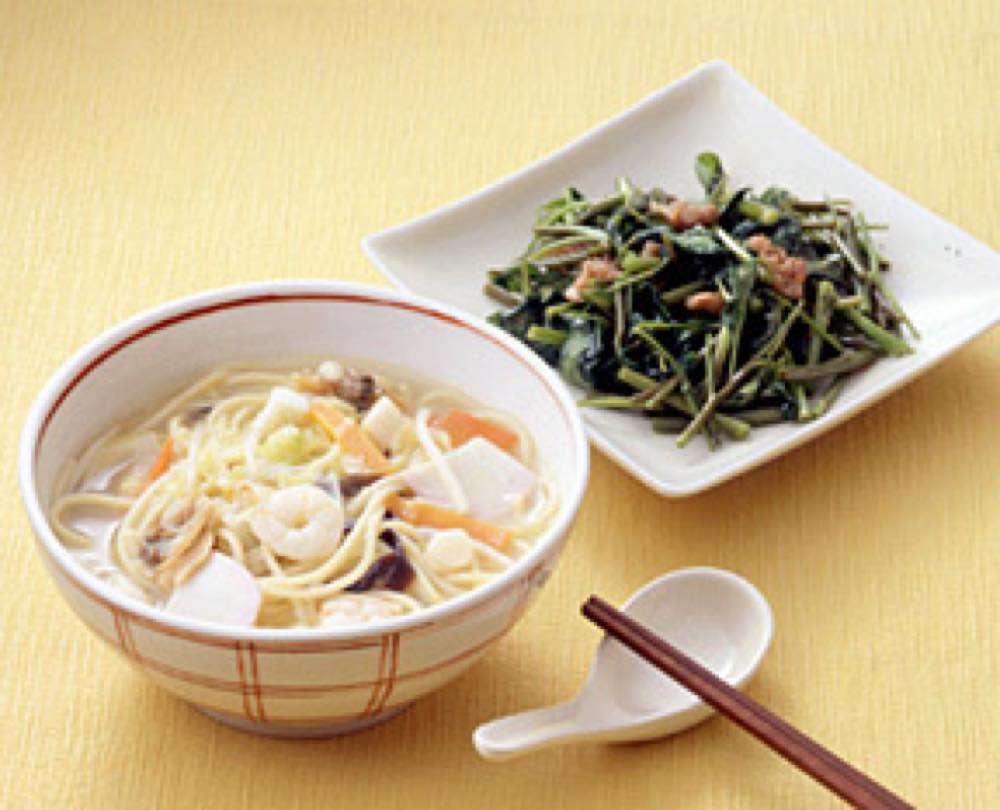 ちゃんぽん風パスタ