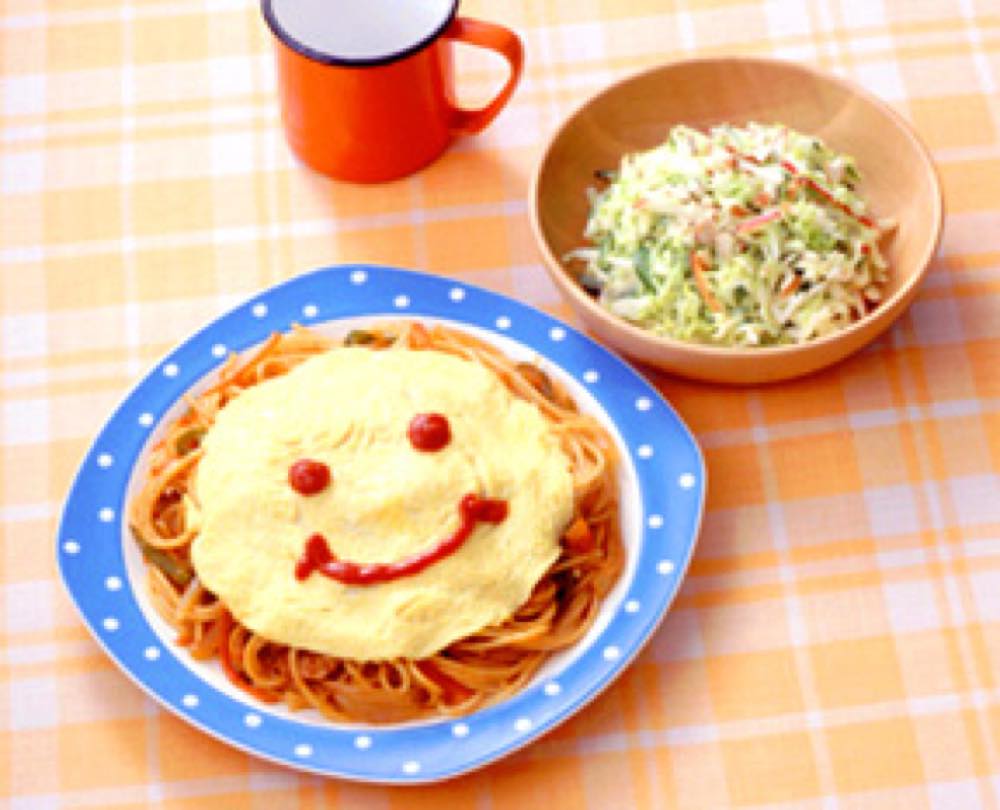オムパスタ