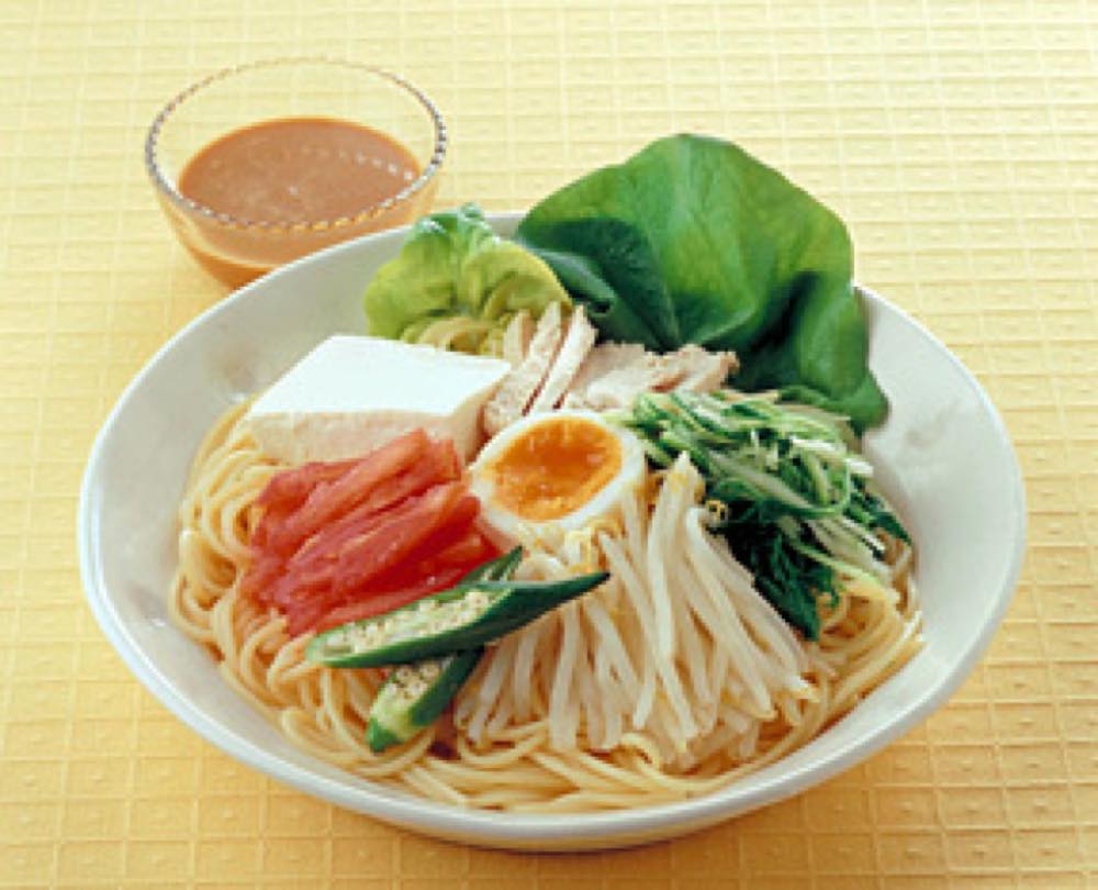 サラダうどん風バランスパスタ