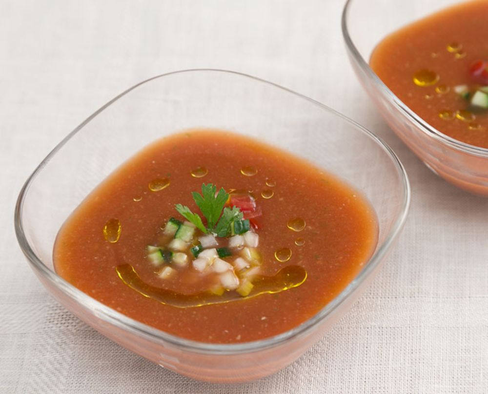 ガスパチョ風トマトのスープ