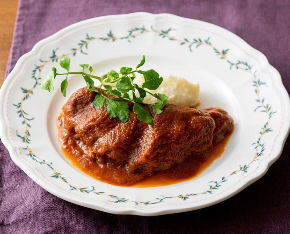 鶏むね肉の赤ワイン煮 鶏むね肉の赤ワイン煮