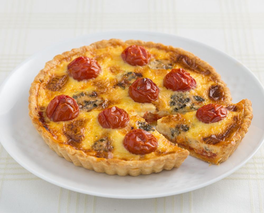 トマトとゴルゴンゾーラのキッシュ レシピ 日清製粉ウェルナ トマトとゴルゴンゾーラのキッシュ レシピ 日清製粉ウェルナ