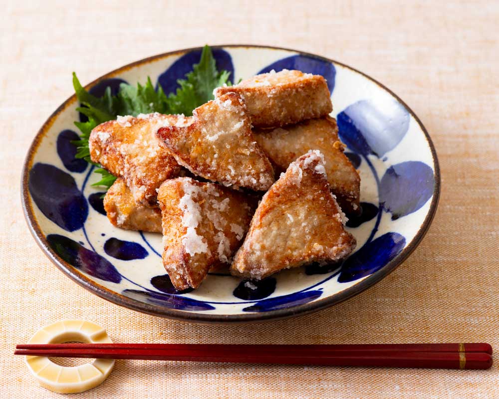 カツオの竜田揚げ