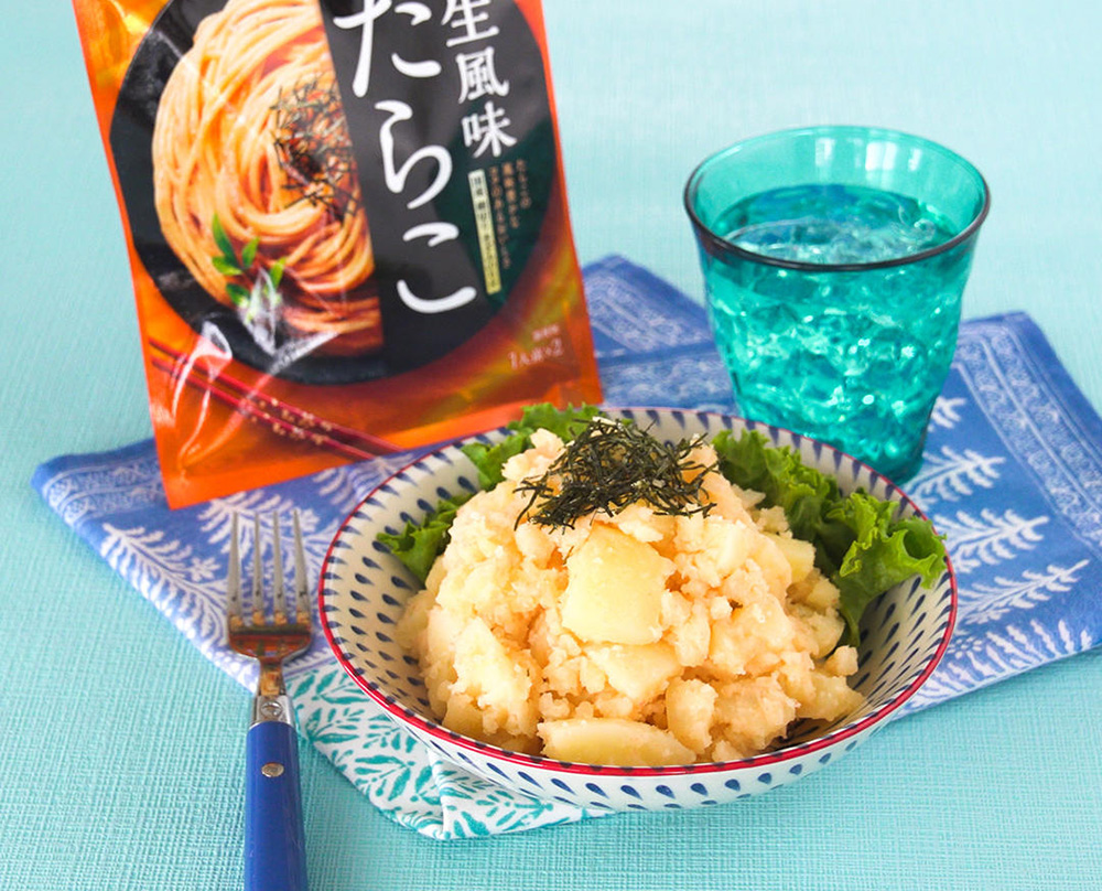 たらこソースで簡単！たらもサラダ