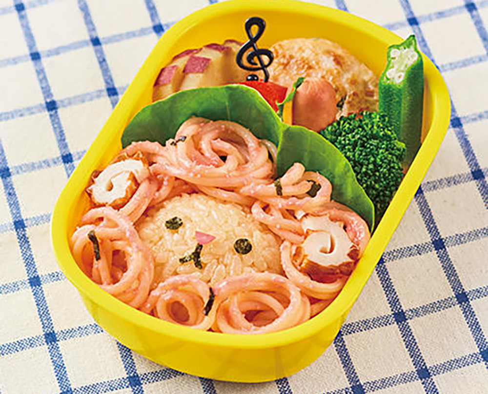 冷凍パスタアレンジ！ひつじさん弁当