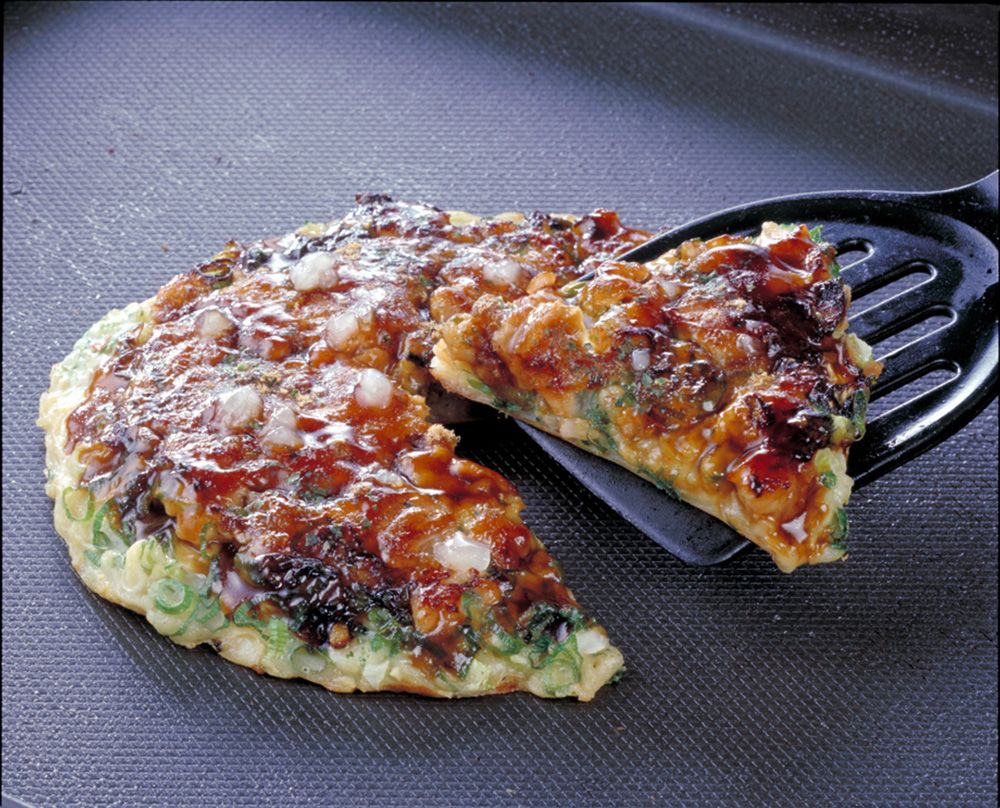 家族で作る「かしみん焼き」 家族で作る「かしみん焼き」