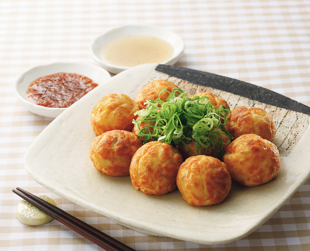 ねぎのせミンチたこ焼き