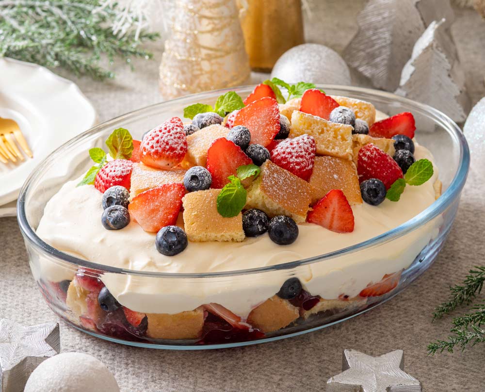 ホットケーキミックスで作る！マスカルポーネクリームのスコップケーキ