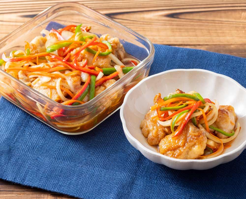 鶏もも肉の南蛮漬け レシピ 日清製粉ウェルナ 鶏もも肉の南蛮漬け レシピ 日清製粉ウェルナ