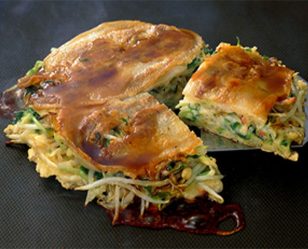 もやしと豆苗のエコのみ焼 もやしと豆苗のエコのみ焼