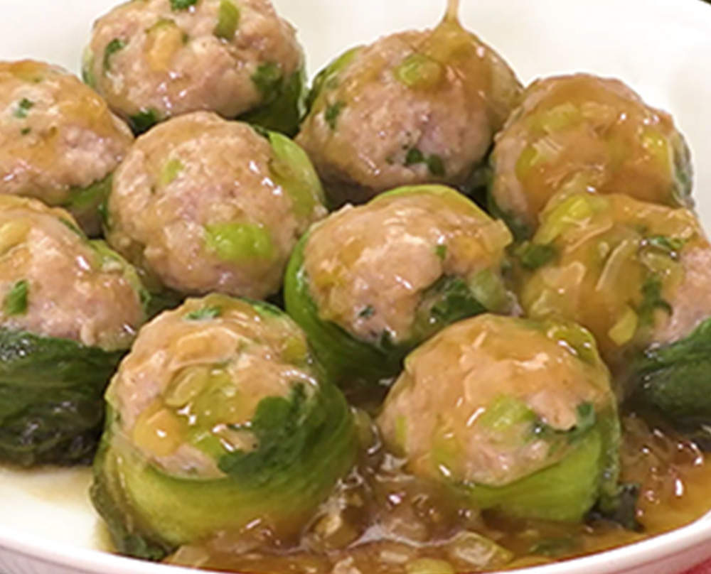 パパっと簡単本格あん！チンゲンロール