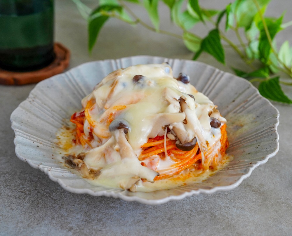 冷凍ソテーきのこチーズナポリタン