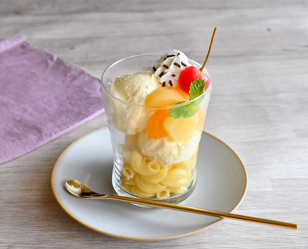 マカロニグラスパフェ