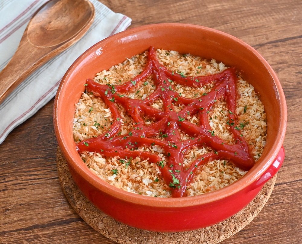 パスタソースで簡単！マカロニとじゃがいものスコップコロッケ