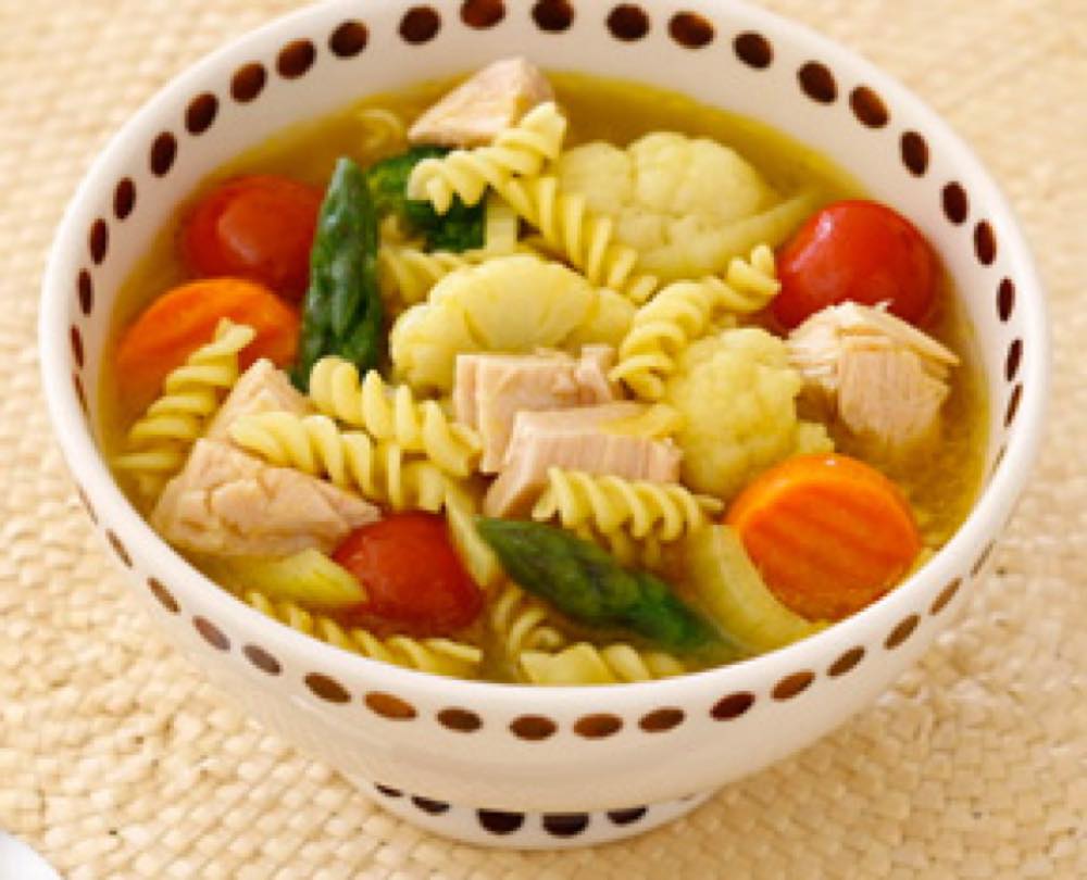 クルル入り野菜のスープカレー