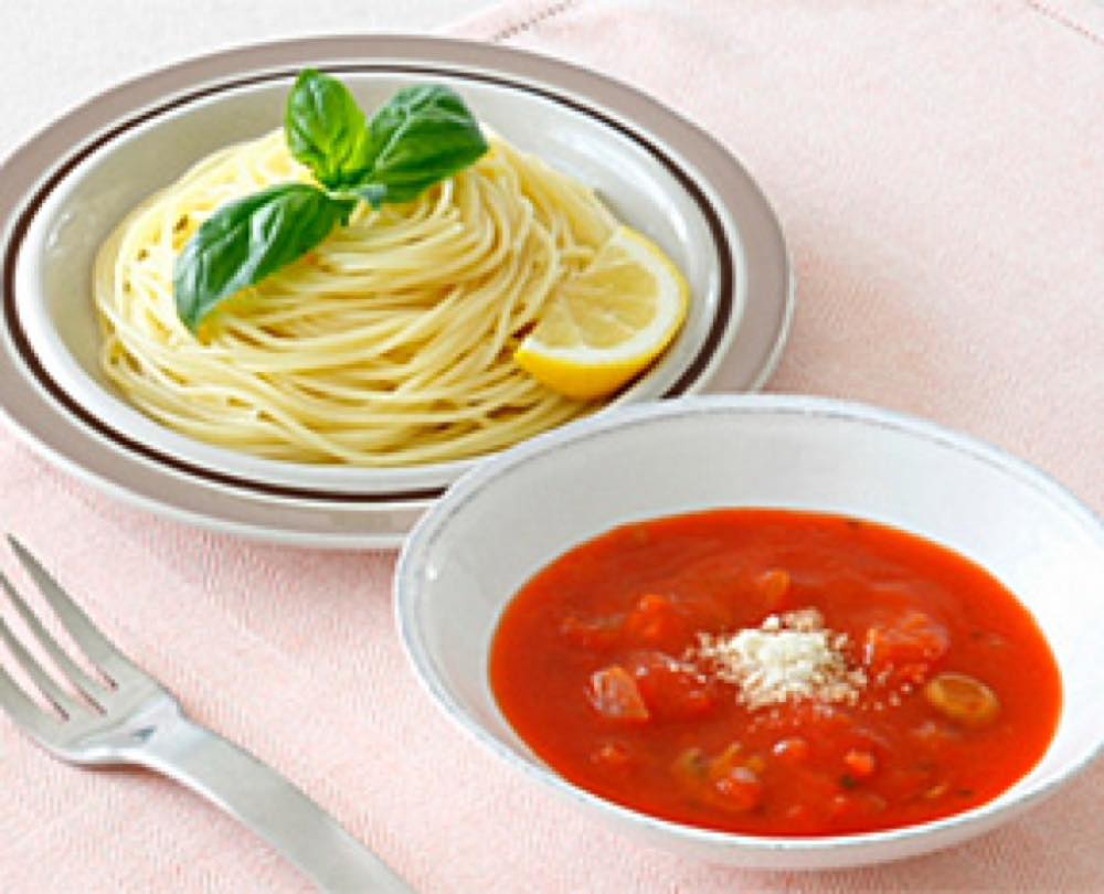 ナポリタンスープつけスパゲティ