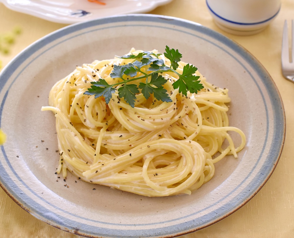 チーズクリームパスタ