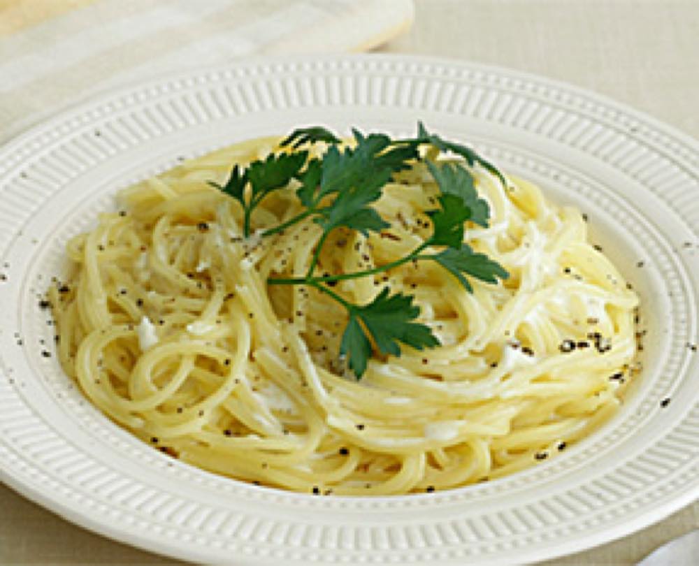 チーズクリームパスタ