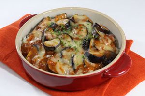 なすのミートソースドリア なすのミートソースドリア