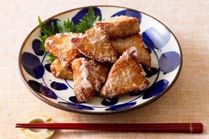 カツオの竜田揚げ